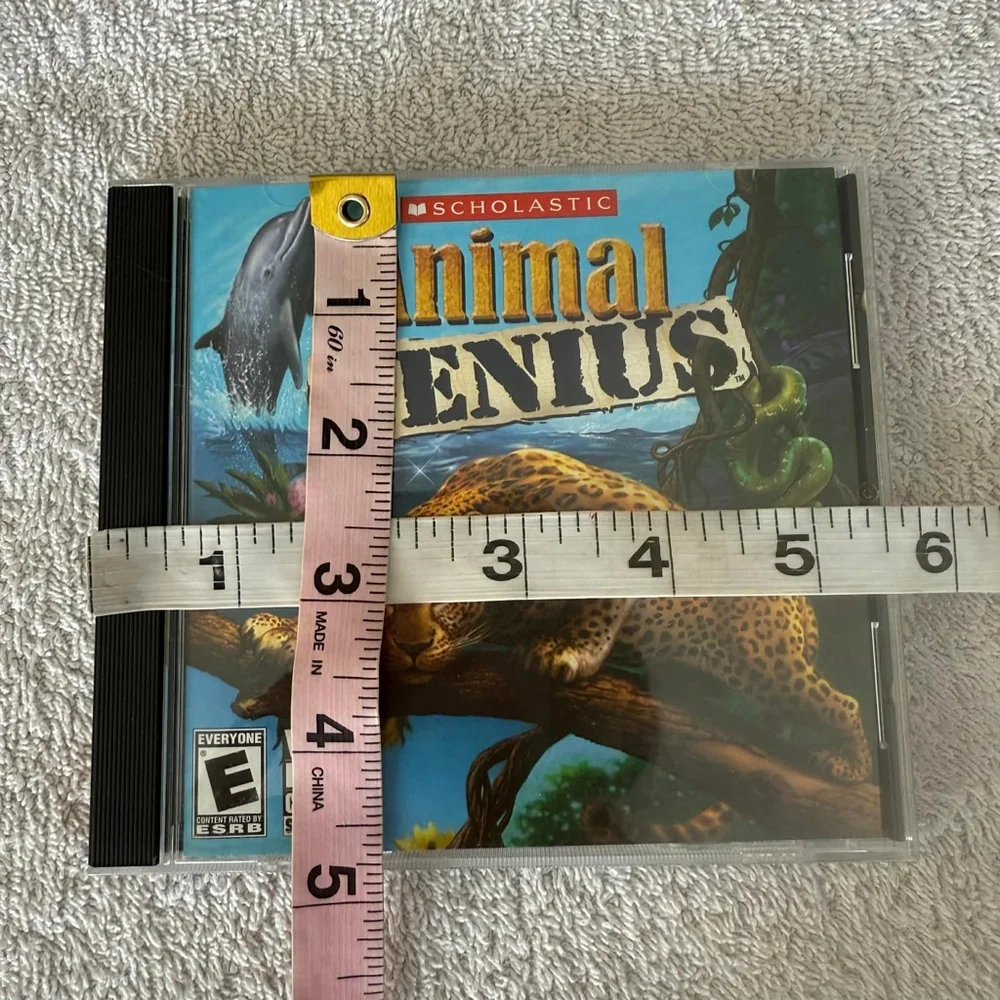 Scholastic Animal Genius PC Game One Size Blue Green